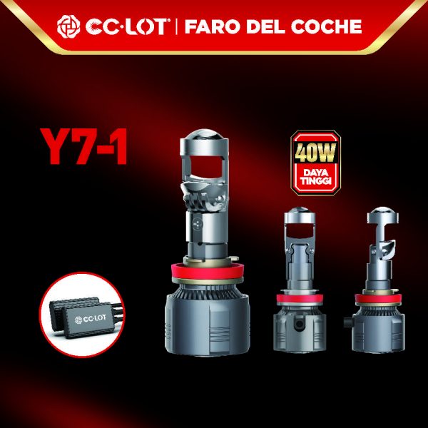 Y7-1 LED HEADLIGHTS FOR CAR AND MOTORCYCLES H4