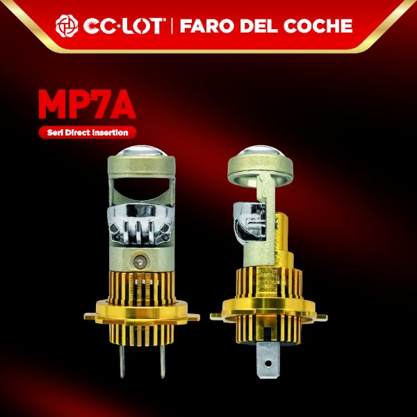 MP7A LED HEADLIGHTS FOR MOTORCYCLES H4 EASY INSTALLATION