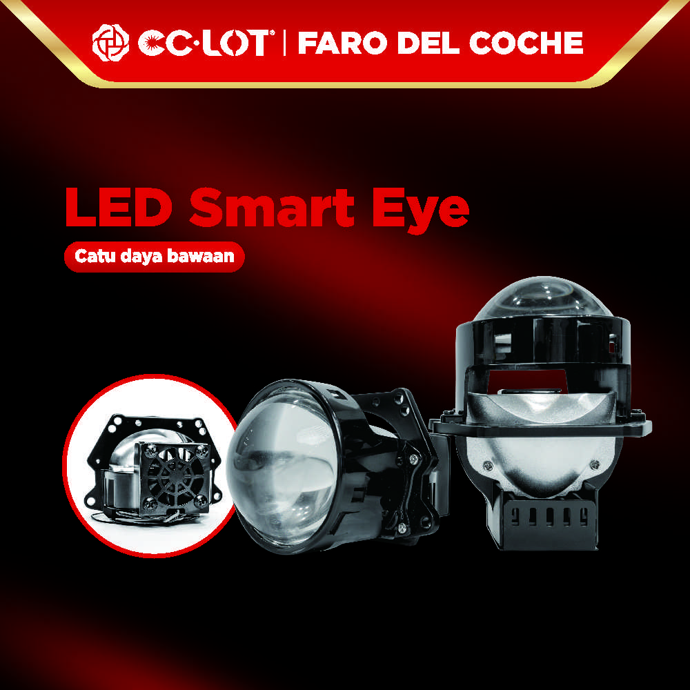 LED SMART EYE LENS FOR CAR GREAT PATTERN