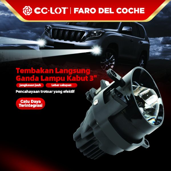 LED LENS FROG LIGHTS FOR CAR