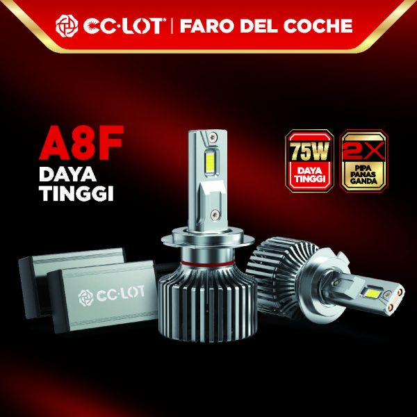 A8F DAYA TINGGI LED HEADLIGHTS FOR CAR AND TRUCK H4